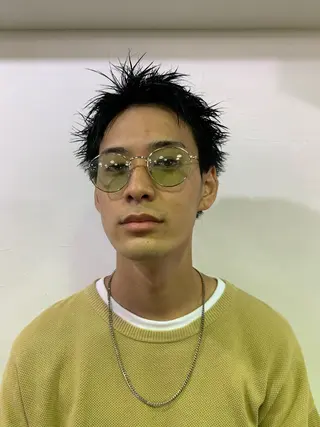 ショート メンズ 似合わせウルフ/ レイヤー/山本祐輔のヘアスタイル