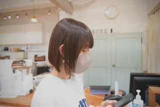 ショート カラー KAKERU/ボブ/ ショート/パーマ🌱のヘアスタイル