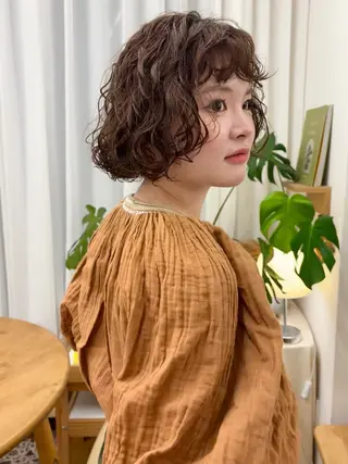 ショート 武田美空🐇 ボブ/暖色カラー🌷のヘアスタイル