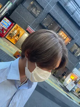 ショート カラー メンズ ✨メンズ支持率no1 野上✨のヘアスタイル