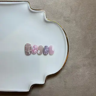ネイル フリーランス¨̮⃝ ネイリストOKADAのネイルデザイン