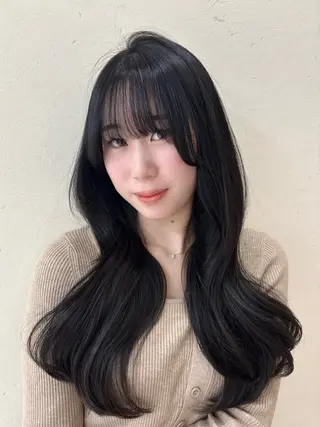 ロング カラー 森山 真衣香のヘアスタイル
