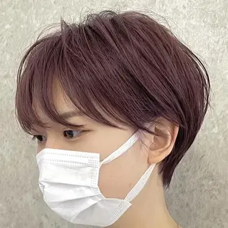 ショート カラー ヘアアレンジ fifth Tokyo所属・fifth 石川 凪のヘアスタイル