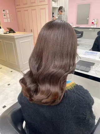 ロング カラー ブレンバイドット所属・ニュアンスカラー/ 🫧レミ(坊主)のヘアスタイル