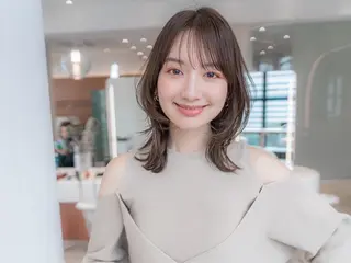 ミディアム カラー 🉐レイヤー/塩見 弘樹🉐渋谷のヘアスタイル