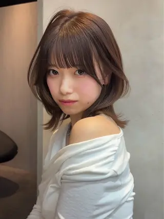 ミディアム カラー 🌈Hiroki🌈 福岡の愛され美容師のヘアスタイル