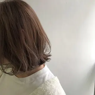 ミディアム カラー 当日予約大歓迎💗 依田瑞希のヘアスタイル