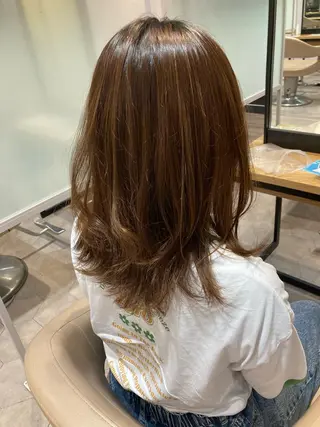 ミディアム 野村 ゆいのヘアスタイル