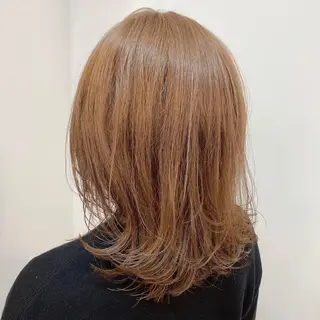 ミディアム 🪭risa 暖色/レイヤー🪭のヘアスタイル