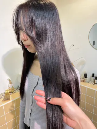 ロング カラー sakura🌸 レイヤー/韓国ヘアのヘアスタイル