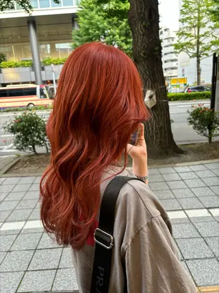 ロング 🍓ハイトーンカラー 🎀nene🍓のヘアスタイル