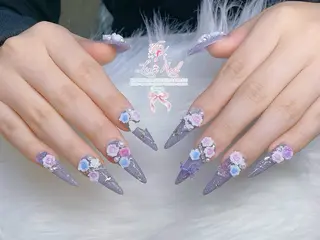 セミロング 79Linanailnamba所属・Linanail Nambaのネイルデザイン