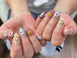 ネイル 星 あみのネイルデザイン