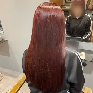 ロング Mimi🎀 ブリーチなしＷカラーのヘアスタイル