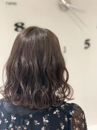 ロング カラー 松吉 純平のヘアスタイル