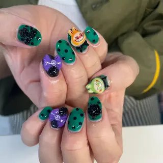 ネイル まつ毛エクステ・まつげパーマ・パリジェンヌ専門店 miel Beauty 【ミエル】所属・。 minamiのネイルデザイン