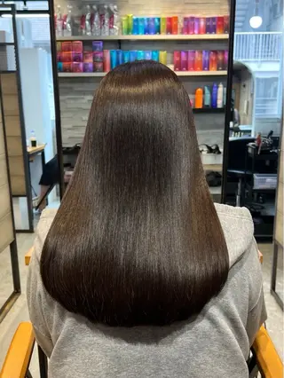 ロング カラー youres hair 髪質改善トリートメント&ヘッドスパ新宿三丁目店所属・小林春月 /新宿美容師のヘアスタイル