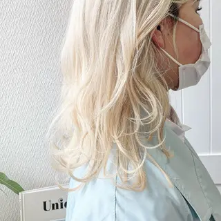 セミロング カラー 韓国ヘア /男女❄️ 細江 美紅のヘアスタイル
