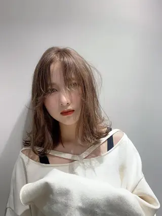 ミディアム カラー SALOWIN原宿iori B１階所属・🫧美髪育成美容師 WASHIZU🫧のヘアスタイル