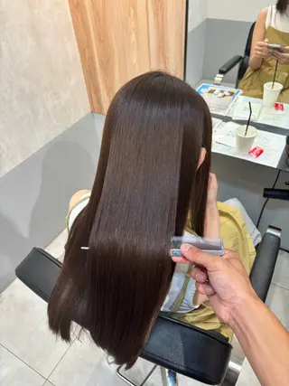 セミロング ioe三宮 髙見海斗のヘアスタイル
