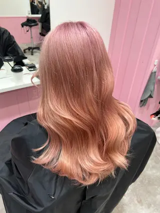 ロング ナナ♡レイヤーカット ♡似合わせカラーのヘアスタイル