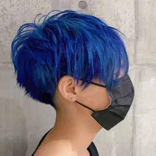 ショート カラー PLUSISM Velen所属・高橋嵐 プラスイズムヴェレンのヘアスタイル