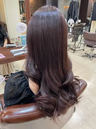 ロング カラー 東田 篤希のヘアスタイル