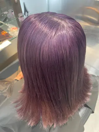 ミディアム kraemer福岡所属・Lisa/髪質改善 /ﾌﾞﾘｰﾁｶﾗｰのヘアスタイル