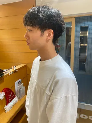 パーマ メンズ 谷川 あかりのヘアスタイル