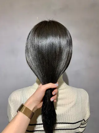 ミディアム カラー Door代官山所属・詩織/パーマ /代官山のヘアスタイル