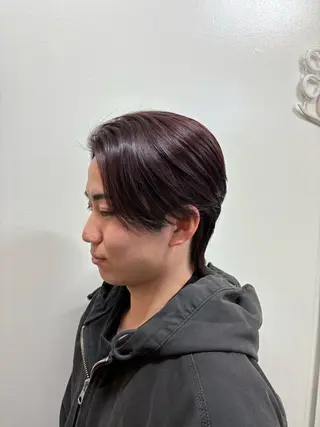 ショート カラー パーマ メンズ 韓国風メンズ/毛流れ ヘアなら須田龍世のヘアスタイル