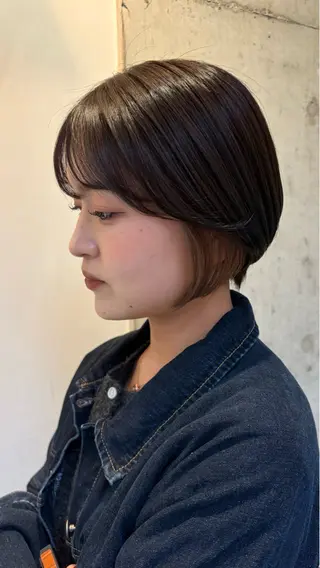 ショート カラー 🌊インナーカラー 🐬櫻井海星のヘアスタイル