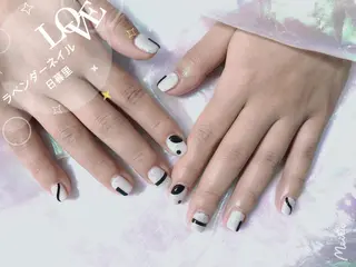 ネイル ラベンダー💖日暮里 ルル💖ネイルのネイルデザイン