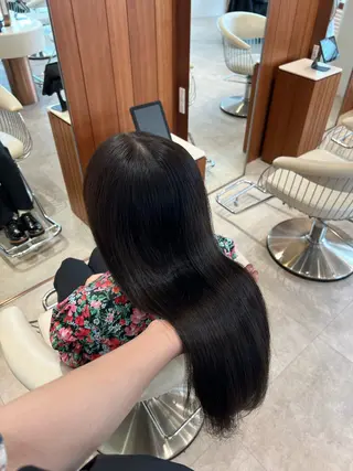ミディアム カラー ✨髪質改善 縮毛矯正 艶髪 立川 コウキ✨のヘアスタイル