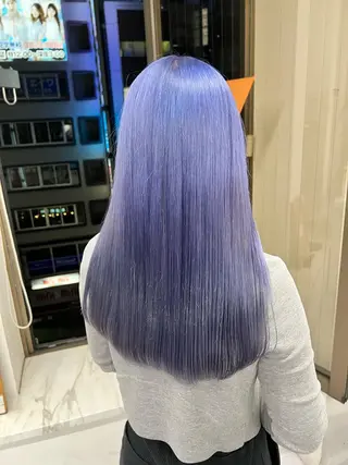 ショート カラー ヘアアレンジ neon hair所属・🩵 JURI🩵のヘアスタイル