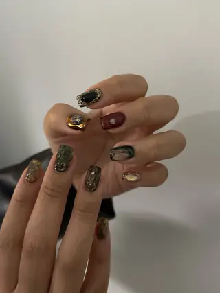 ネイル private nail salon &sumika所属・三輪 絢香のネイルデザイン