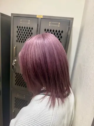 セミロング 南木 雅史のヘアスタイル