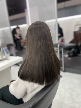 ロング カラー 🤍韓国トレンド ヘア🤍miku🤍のヘアスタイル