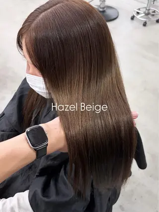 ロング カラー ヘアアレンジ 🤎透明感ベージュ 🤎 TAKUTOのヘアスタイル