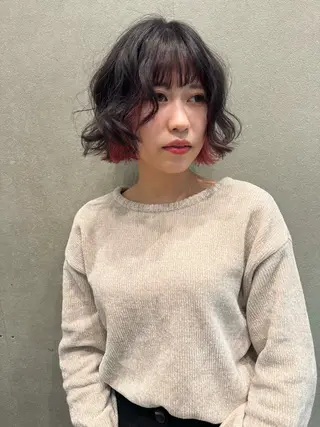 ショート カラー 過ごしやすい美容室 でありたいのヘアスタイル
