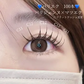 マツエク・マツパ ミユナ/パリエク/ 束感マツエク🎀のマツエク・マツパデザイン