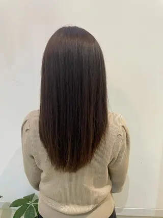 カラー 髪質改善カラー🤍 エクステ✨君島由実子のヘアスタイル