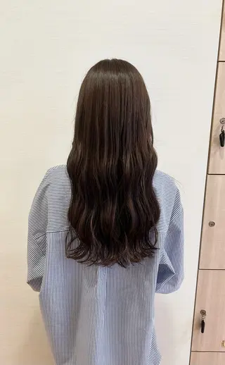 ロング カラー ミ ユのヘアスタイル