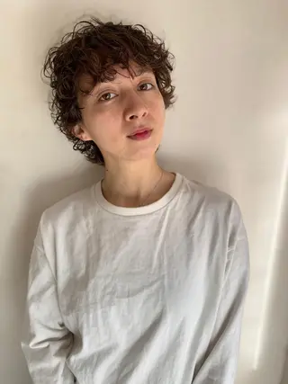 ショート パーマ 【takk】 ナカヤママサヨシのヘアスタイル