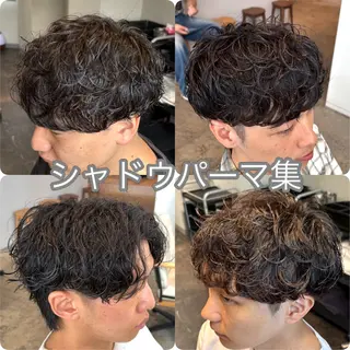 ショート カラー パーマ メンズ 🎧【パーマ師】 SOUMA🎧のヘアスタイル