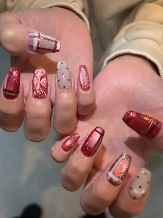 ネイル Belleﾍﾞﾙ所属・Belle　Nail 【haluca】のネイルデザイン