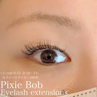 マツエク・マツパ Pixie Bob 🐈‍⬛　位田のマツエク・マツパデザイン