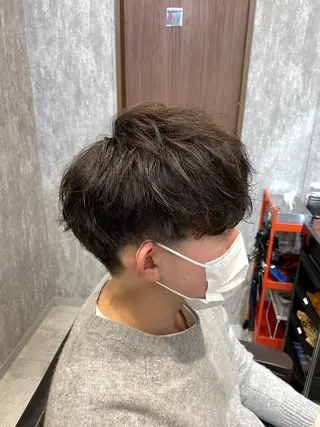 ショート カラー パーマ メンズ 🔥メンズ超特化🔥 青木海斗のヘアスタイル