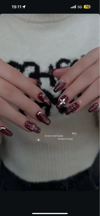 ネイル GRANDE大須 Cecil💜のネイルデザイン