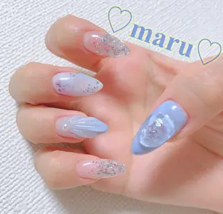 ネイル まるみ ♡のネイルデザイン